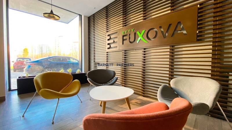 NEUBAU BYTY FUXOVA (F1) | DESIGN-ZWEI-ZIMMER-WOHNUNG ZU VERMIETEN